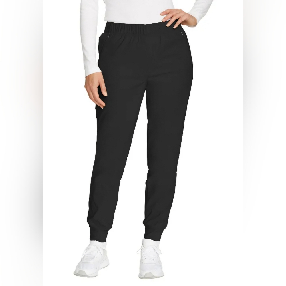 NEW! Eddie Bauer Black Fleece Lined Joggers Size 4